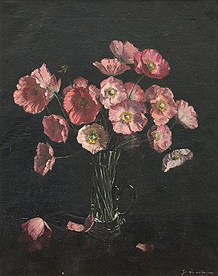Still Life (Pink Poppies)