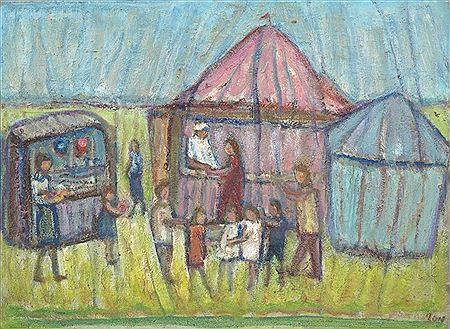 Country Fair by Yvonne Frankel Cohen - Auction record, sale price, and art valuation. Compare with similar artists and explore comparable artworks.