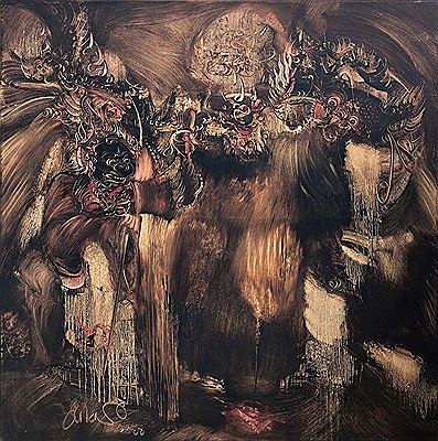 Eternal Fight, 2000 by I Nyoman Sukari - Auction record, sale price, and art valuation. Compare with similar artists and explore comparable artworks.