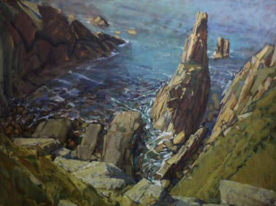 STEEP COVE by Carol Page-Davies - Auction record, sale price, and art valuation. Compare with similar artists and explore comparable artworks.