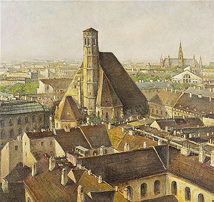 View of the Viennese Minoritenkirche by Karl Hayd - Auction record, sale price, and art valuation. Compare with similar artists and explore comparable artworks.