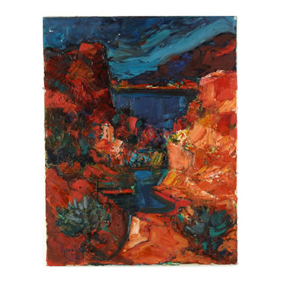 Fauvist Landscape