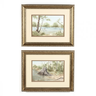 Two Landscape Paintings