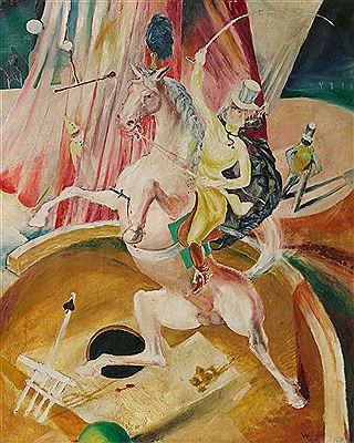 Die Zirkusreiterin by Gert Heinrich Wollheim - Auction record, sale price, and art valuation. Compare with similar artists and explore comparable artworks.