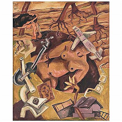 Sample artwork by Georgina Quintana (Born 1956), known for painting - View similar artists and auction records