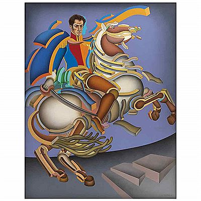 Simón Bolívar, gira presidencial en Caracas Venezuela