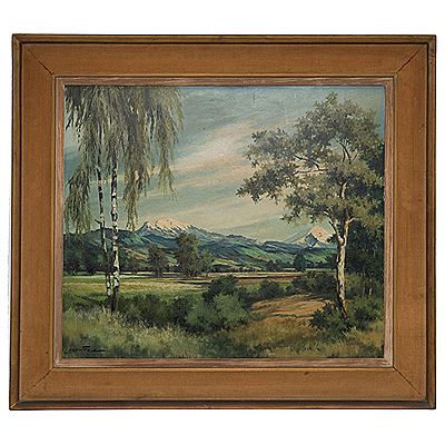 PAISAJE CON VOLCANES