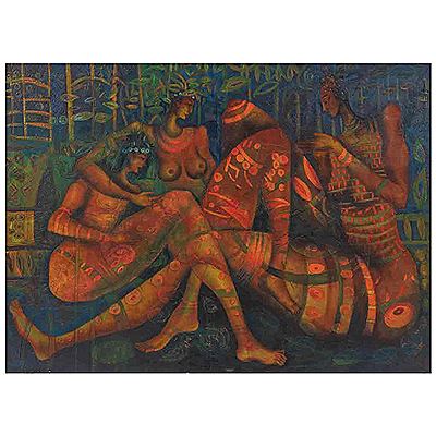 Diálogo by Tomas Pineda Matus - Auction record, sale price, and art valuation. Compare with similar artists and explore comparable artworks.