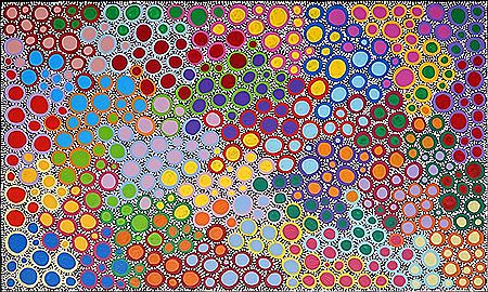 Sample artwork by Raelene Stevens (Born 1965), known for aboriginal art - View similar artists and auction records