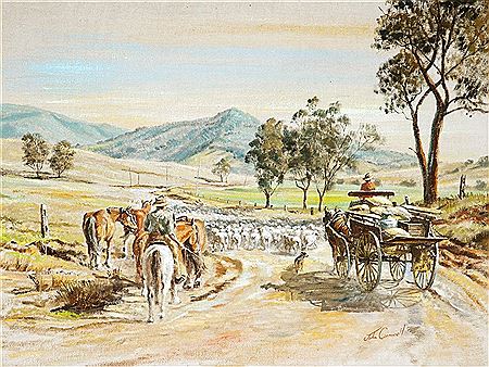Drovers with the Rig on the Road