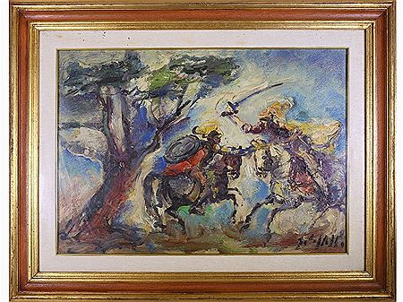 Sample artwork by Emanuele Cappello (Born 1936), known for painting - View similar artists and auction records