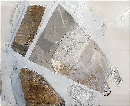 'White Abstract' by Ginette Fiandaca - Auction record, sale price, and art valuation. Compare with similar artists and explore comparable artworks.