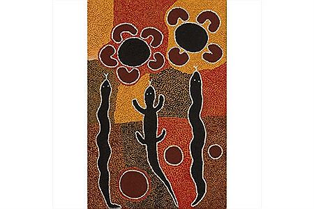 Snake and Goanna