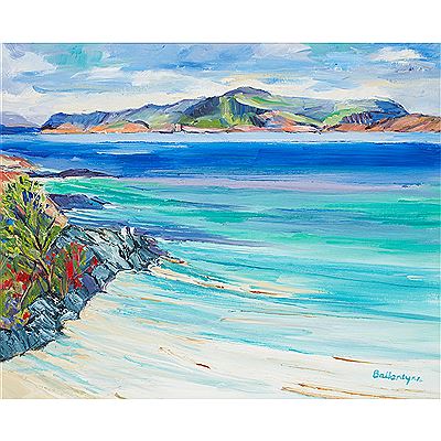 MULL FROM IONA by Margaret Ballantyne - Auction record, sale price, and art valuation. Compare with similar artists and explore comparable artworks.