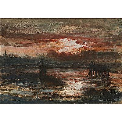 MONTROSE PIER, TWILIGHT
