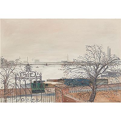 The River Thames From Chelsea Embankment