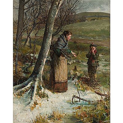 COLLECTING FIREWOOD