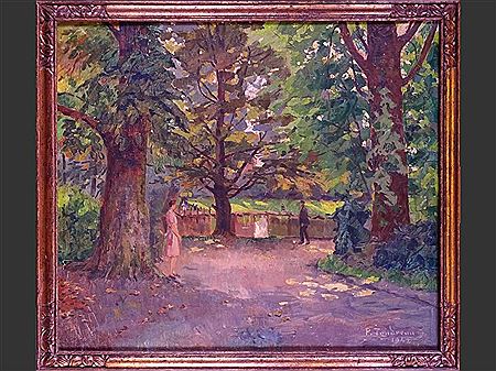 Le parc du Waux-Hall, Mons