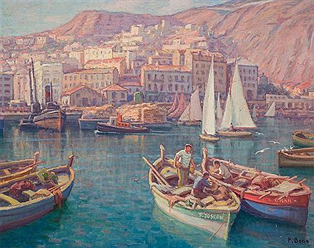 Coin de port, Oran 1920