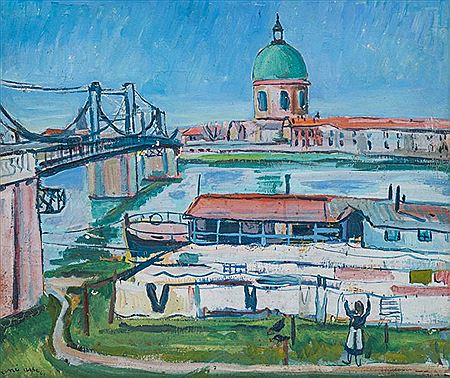 Sample artwork by Renee Aspe (1922 - 1969), known for painting - View similar artists and auction records