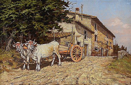 Sample artwork by Mario Bordi (1896 - 1980), known for paintings - View similar artists and auction records