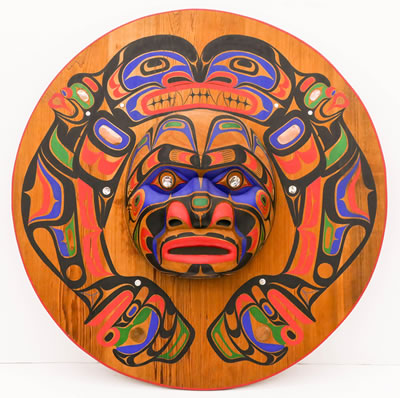 Massive Kwagiulth Moon Mask 1996