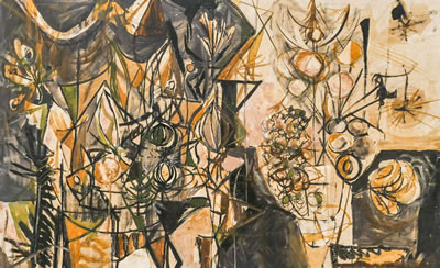 "The Moon Tree" by Milton Wilson - Auction record, sale price, and art valuation. Compare with similar artists and explore comparable artworks.