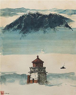 Light House by David Lam - Auction record, sale price, and art valuation. Compare with similar artists and explore comparable artworks.