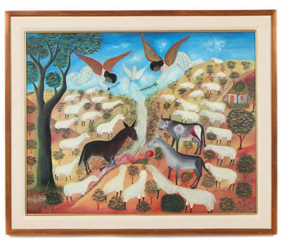 Untitled (Angels Watching Over Flocks)
