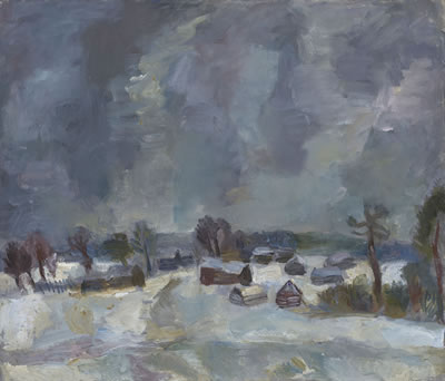 Winter in the Village of Aleksino