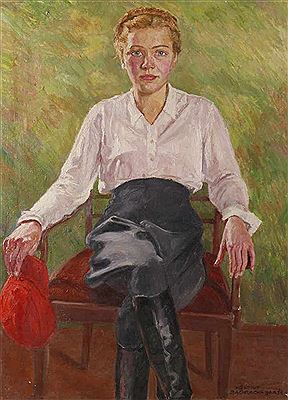Reiterin im Sessel by Helmut Bachrach-Baree - Auction record, sale price, and art valuation. Compare with similar artists and explore comparable artworks.