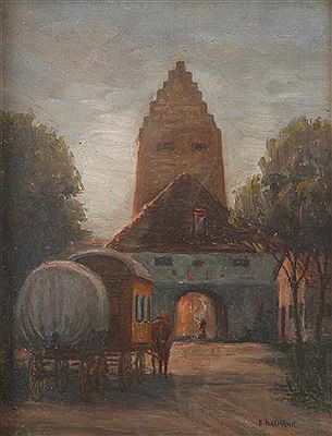 City gate in Franconia