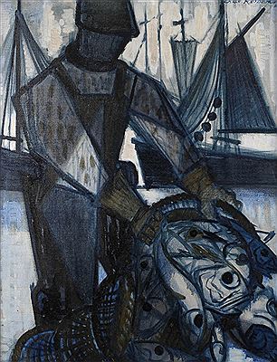 Fischer mit seinem Fang by Carlo Rosberg - Auction record, sale price, and art valuation. Compare with similar artists and explore comparable artworks.