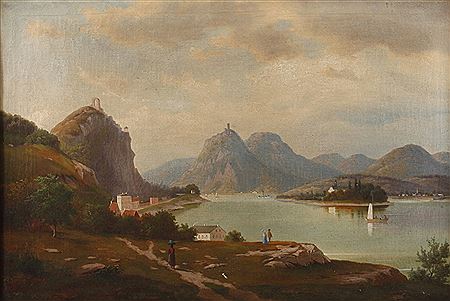 VIEW OF NONNENWERTH MONASTERY by Walther Wunnenberg - Auction record, sale price, and art valuation. Compare with similar artists and explore comparable artworks.