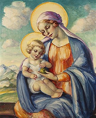 MADONNA by Maria Debus-Digneffe - Auction record, sale price, and art valuation. Compare with similar artists and explore comparable artworks.