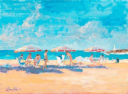 The walkway to the beach, 1991
