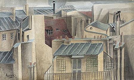 Les toits de Paris by Michael Gottlieb Aram - Auction record, sale price, and art valuation. Compare with similar artists and explore comparable artworks.