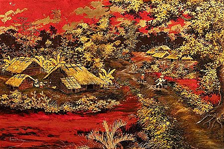 Village Scene, 1953