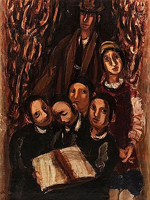 The family by Sigmund Menkes - Auction record, sale price, and art valuation. Compare with similar artists and explore comparable artworks.