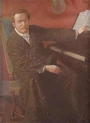 Presumed portrait of Ferrucio Busoni