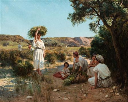 Le retour des champs by Paul Jean Baptiste Lazerges - Auction record, sale price, and art valuation. Compare with similar artists and explore comparable artworks.