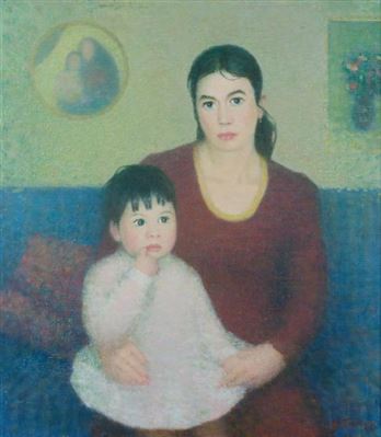 Portrait of a woman. by Filaret Ivanovitch Pakoun - Auction record, sale price, and art valuation. Compare with similar artists and explore comparable artworks.