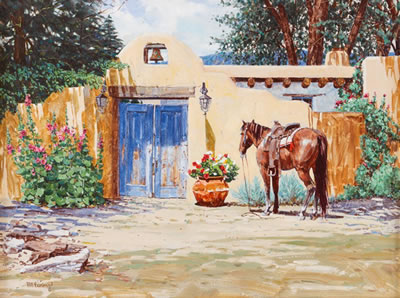 Summer in the Southwest by Michael Ewing - Auction record, sale price, and art valuation. Compare with similar artists and explore comparable artworks.