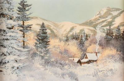 Winter Cabin