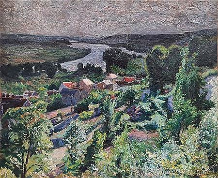 La vallée de la Seine au andelys