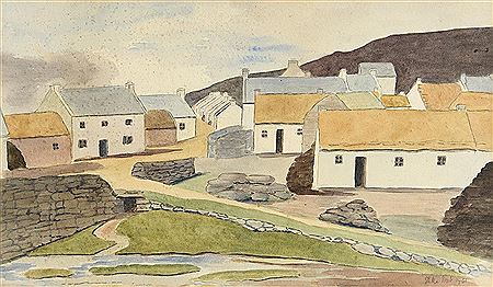 Achill in Winter (1931) by Stella Frost - Auction record, sale price, and art valuation. Compare with similar artists and explore comparable artworks.