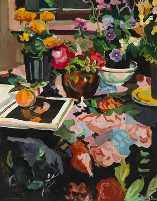 "Three Floral S.L #3," 1993