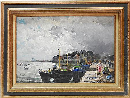 Le port de Saint Vaast la Hougue