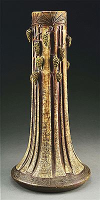 MONUMENTAL PINECONE VASE