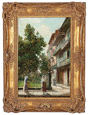 "Pirate's Alley at Royal Street, New Orleans", 1919